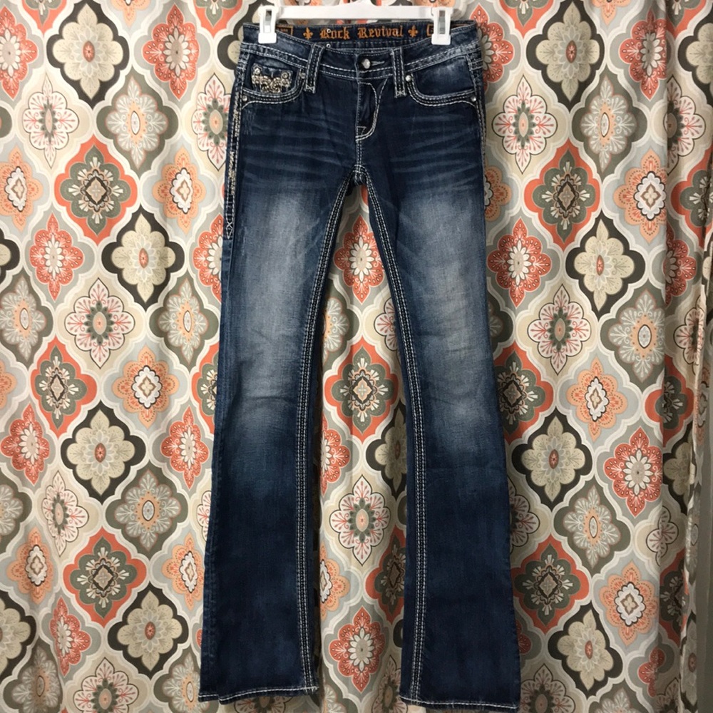 Rock revival extra long jeans